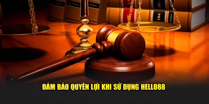 Đảm bảo quyền lợi khi sử dụng hello88